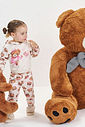 Conjunto Moletom Felpado Bebê Menina Ursa Print Beli.me