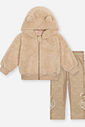 Conjunto Infantil Menina Teddy com Orelha Urso 3D Beli.me
