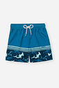 Boardshort Infantil Listrado com Cordão