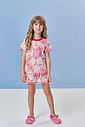 Pijama Infantil com Blusa e Shorts em Cotton Linho – Pijama Menina Verão Estampa de Morangos OFF WHITE