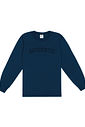 CAMISETA MANGA LONGA AZUL MARINHO