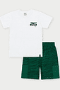 Conjunto Infantil Menino Dino Wave Branco Abrange
