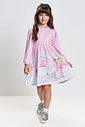Vestido Infantil Menina Estampa Esqui e Neve – Vestido Inverno Mundo Cinti