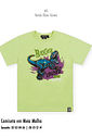 Camiseta Menino Velociraptor Verde Kippos