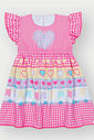 Vestido Menina de Fantasia Junina Pink