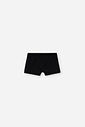Conjunto Infantil Camiseta UV Manga Longa e Sunga Boxer Preto
