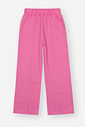 Conjunto Infantil Menina Blusão Be Happy E Wide Leg Rosa Mundo Cinti