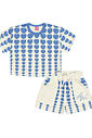 CONJ BLUSA E SHORTS AZ HORTENSIA/AZ HORT
