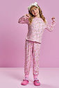 Pijama Infantil Menina com Máscara Ursinha Mundo Cinti