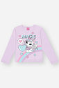Conjunto Infantil Menina Blusa Magic E Short-Saia Lilás Mundo Cinti