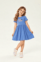 Vestido Infantil Evasê Manga Curta Just Smile Roxo