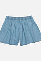 Conjunto Teen Feminino Blusa E Short Azul Jeans Claro Dway