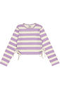 BLUSA MANGA LONGA LILÁS TULIPA