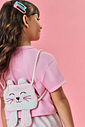 CONJ BLUSA,SHORTS/SAIA E BOLSA ROSA/VERDE/VERDE