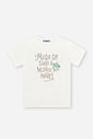 Conjunto Infantil Camiseta Surf e Bermuda de Moletom Olive