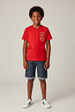 CONJ CAMISETA E BERMUDA VM MARTE/AZ DRESS BL