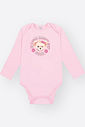 Conjunto em Molecotton Bebê Menina Ursa In Love Mundo Cinti