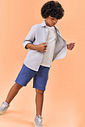 Camisa Infantil Menino Azul CTV