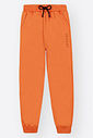 Calça Jogger Felpada Infantil Menino Kippos Embossed Kippos