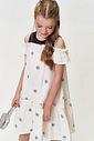 Vestido Infantil Menina Floral Bordado