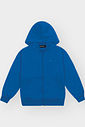 Jaqueta Felpada com Capuz Infantil Menino Kippos AZUL OLYMPIAN