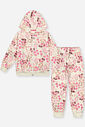 Conjunto Menina Ursinha Floral Mundo Cinti