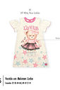 Vestido Infantil Menina em Linho com Detalhe no Ombro – Vestido Mundo Cinti