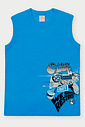 Conjunto Infantil Menino Gamer Never Quit Azul Abrange