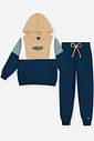 Conjunto Infantil Moletom com Capuz – Look de Inverno Quentinho e Estiloso com Blusão Canguru
