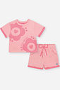 Conjunto Menina Margarida SMILE Neon Mundo Cinti