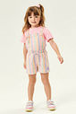 CONJ BLUSA E JARDINEIRA RS BARBIE/RS BARBIE