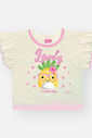 Conjunto Menina Melancia Lovely Rosa Mundo Cinti