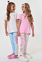 Legging Infantil Ursinhos Xadrez Rosa