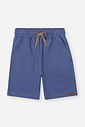 Bermuda Infantil Molecotton Denim com Cordão Jeans Médio