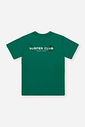 Camiseta Infantil Surfer Club com Estampa nas Costas Natural