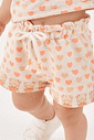 CONJ BLUSA E SHORTS LJ NEON/LJ NEON