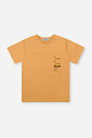 Conjunto Infantil Camiseta Texturizada e Bermuda de Moletom