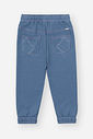 Calça Bebê Menina Ursinho Azul Mundo Cinti