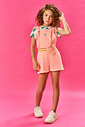 CONJ BLUSA E JARDINEIRA NATURAL/LJ NEON LIGH