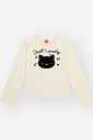 Conjunto Infantil Menina Just Lovely Cat em Tule Beli.me