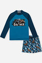 Conjunto Infantil UV Jurassic World Giga T-Rex Royal