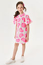 VESTIDO LARANJA NEON
