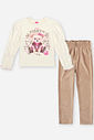 Conjunto Infantil Menina Ursa STAY FIESTY Mundo Cinti