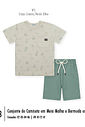 Conjunto Infantil Menino Praia de Palmas Divertto