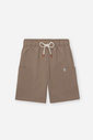 Bermuda Infantil Menino em Nylon Ripstop com Elastano Khaki