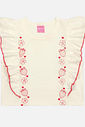 Conjunto Infantil Menina Tutti-Frutti Blusa E Short Natural Mundo Cinti