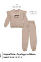 Conjunto de Moletom Infantil Menina Super Cute Beli.me