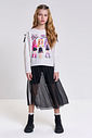 Conjunto Infantil Menina Trio Pop Star com Tule Beli.me