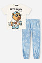 Pijama Menino Capivara Skater Sereno