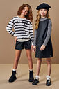 Conjunto Listrado Infantil Menina Wonderful Beli.me